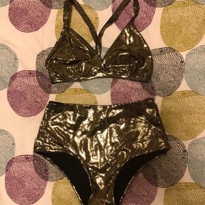Pole dance gold set